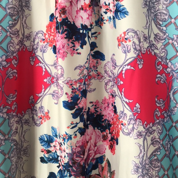 Arrata Silent Journey button down collared embroidered dress sz Small - Picture 10 of 12